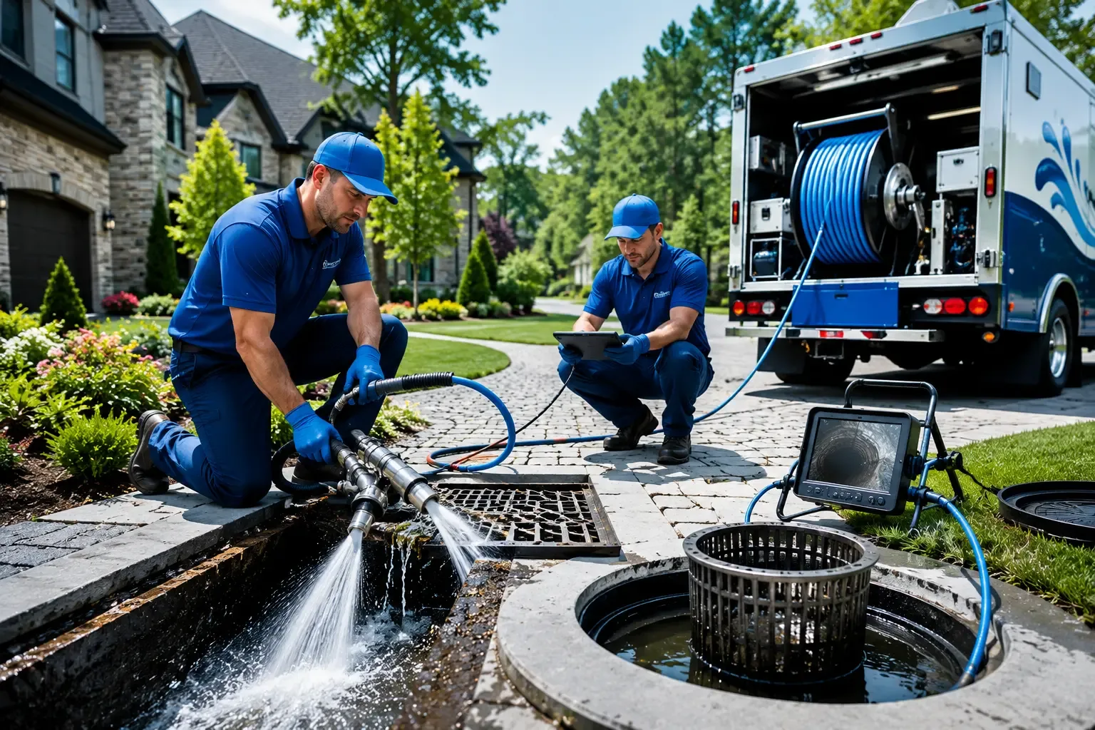 Local outdoor drain cleaning professionals in Mancelona, MI