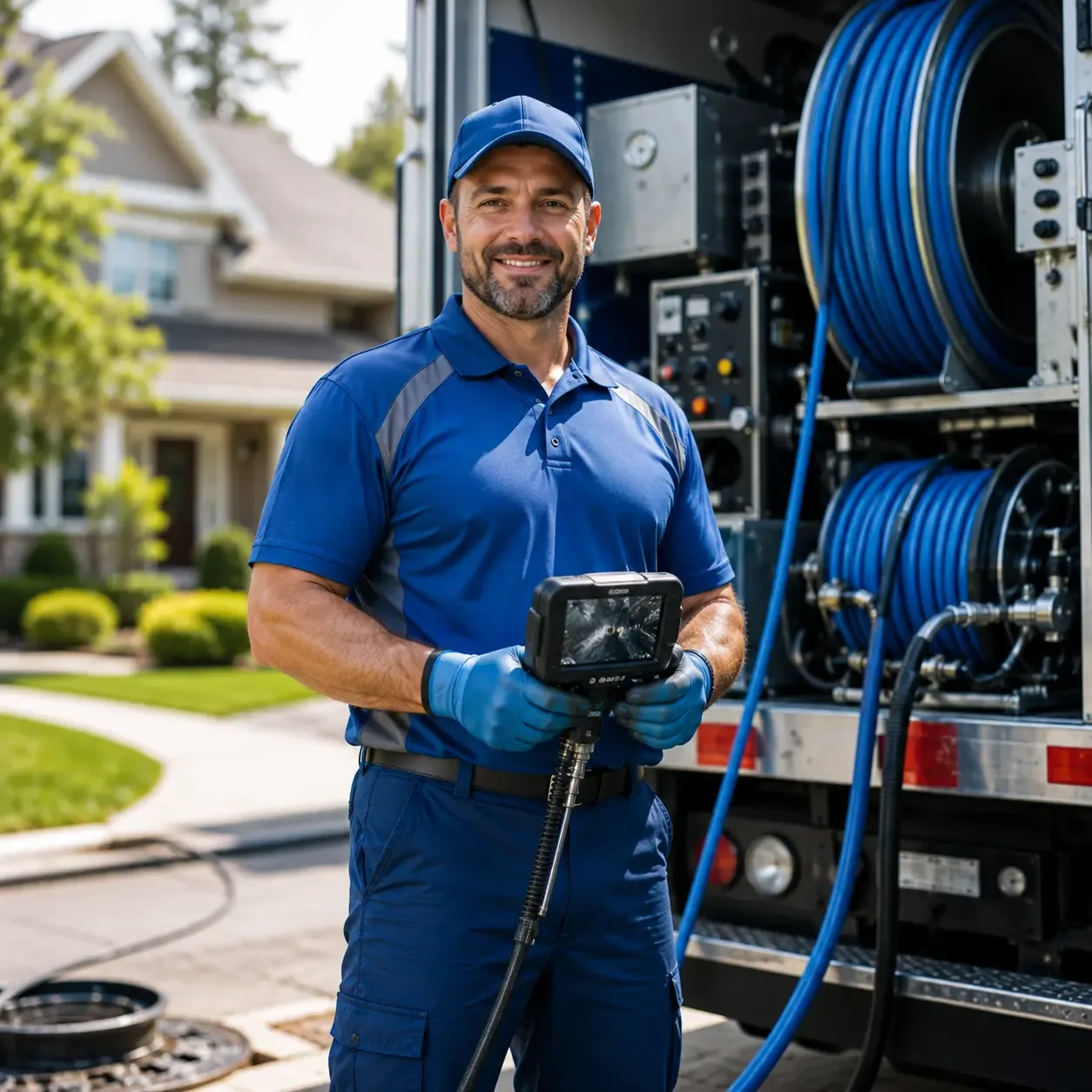 Local outdoor drain cleaning specialists in Mancelona, MI